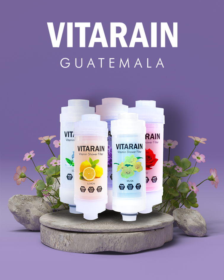 Vitarain filtros para la ducha en guatemala